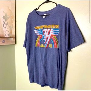 EUC 1980 VAN HALEN IN CONCERT GRAPHIC TSHIRT